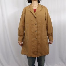 画像2: 40's BRITISH ARMY Women Drill Coat SIZE 9 (2)