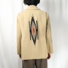 画像4: 60's ORTEGA'S  チマヨウールジャケット M (4)