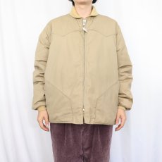 画像2: 70's Woolrich キルティングライナー ウエスタンダウンジャケット XL (2)