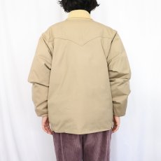 画像3: 70's Woolrich キルティングライナー ウエスタンダウンジャケット XL (3)
