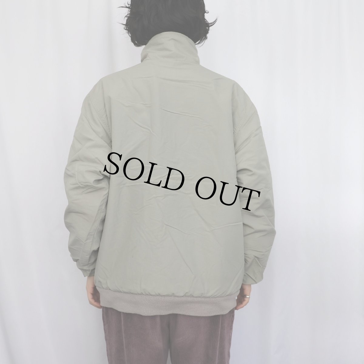 画像3: 80〜90's Eddie Bauer USA製 裏フリース ナイロンジップジャケット L (3)