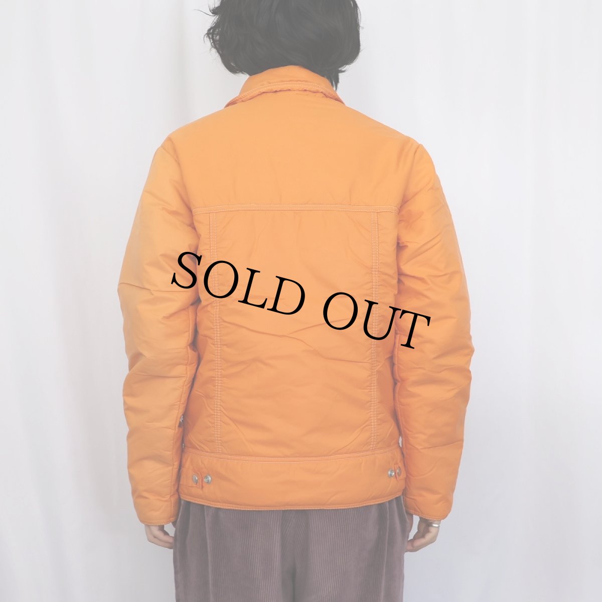 画像3: 70's BLACK BEAR グースダウン トラッカージャケット S (3)