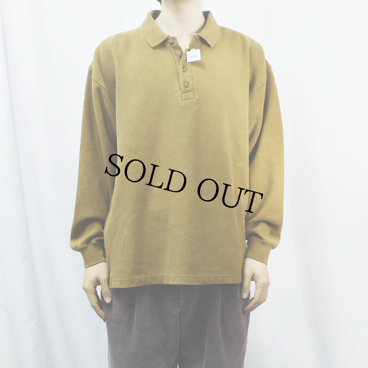 画像2: 90's GAP ポロシャツ M (2)