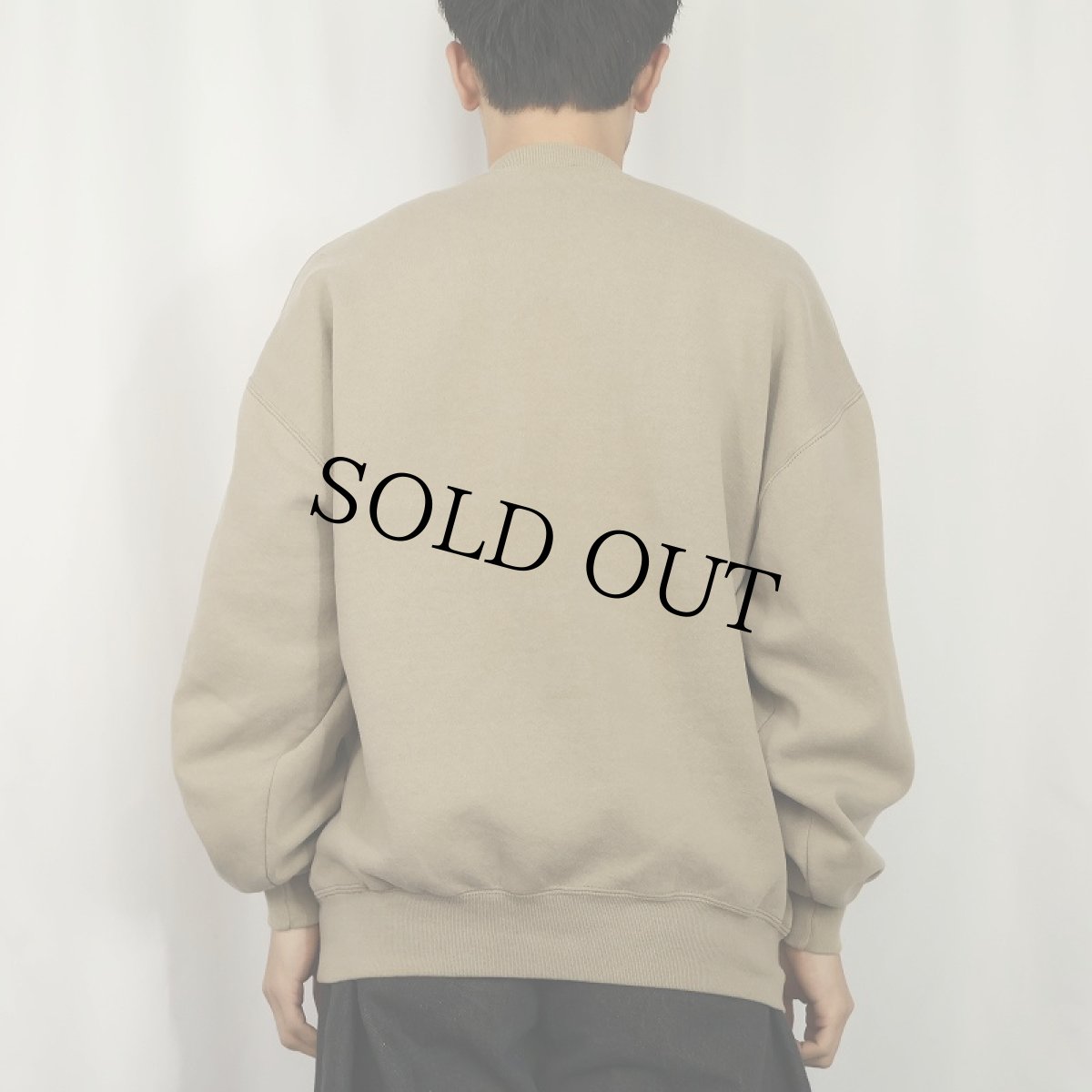 画像3: 90's RUSSELL ATHLETIC USA製 前V 無地スウェット XL (3)