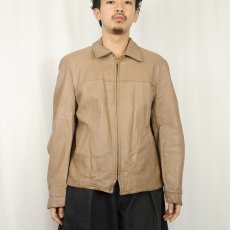 画像2: 60's CRESCO レザージャケット SZIE42 (2)