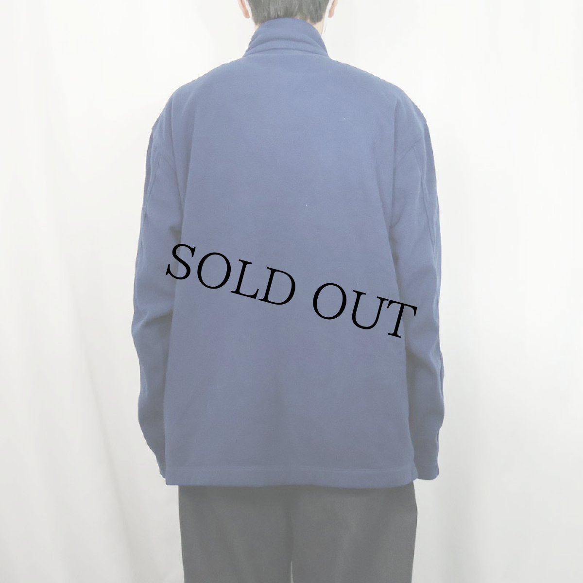 画像3: 2000's Patagonia 刺繍入り マイクロシンチラフリースジャケット NAVY XL (3)