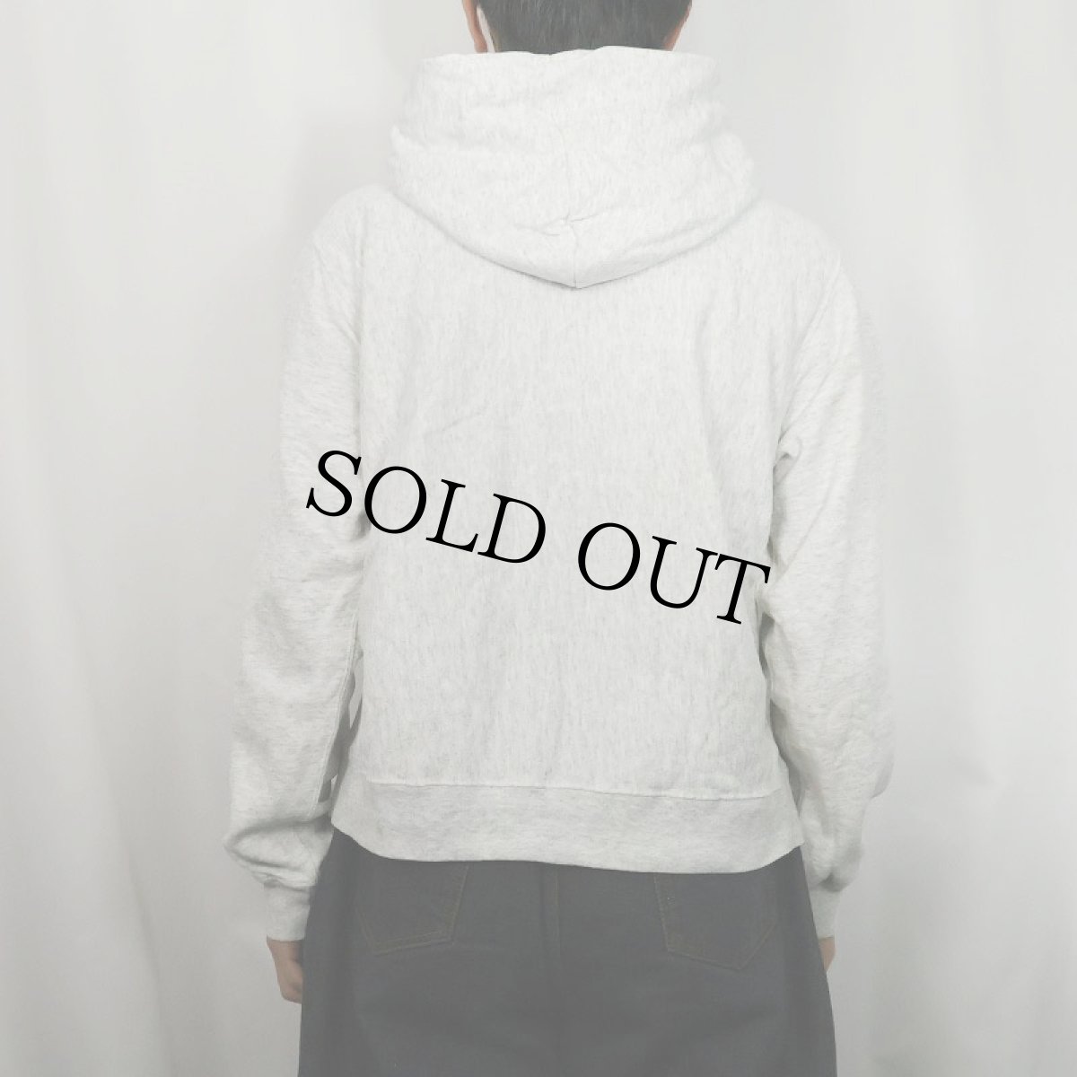 画像3: 90's  U.S.ARMY ロゴプリント スウェットジップパーカー M (3)