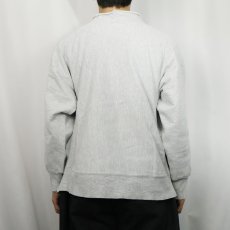 画像3: 80's Champion REVERSE WEAVE USA製 トリコタグ "VERMONT" カットオフスウェット LARGE (3)