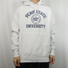 画像2: Champion REVERSE WEAVE "PENN STATE UNIVERSITY" プリントスウェットフーディー M (2)