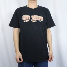 画像2: INDEPENDENT × Toy Machine プリントTシャツ BLACK (2)