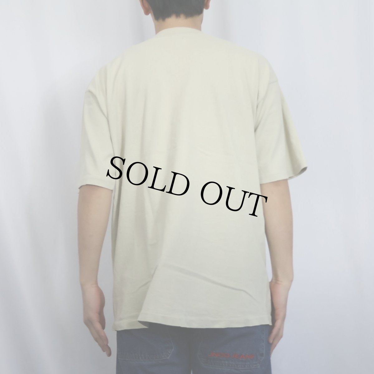 画像3: 80's〜 SIMS USA製 ロゴプリントTシャツ L (3)