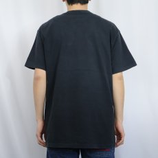 画像3: 90's STUSSY USA製 "STUCCI" パロディプリントTシャツ BLACK L (3)