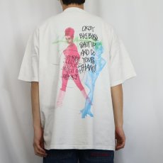 画像4: STUSSY "FOR JAH IRIE FEELING" 大判プリントTシャツ XL (4)