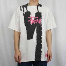 画像3: STUSSY "STUSSY TRIBE 6815 BLOWUP" ロゴプリントTシャツ L (3)