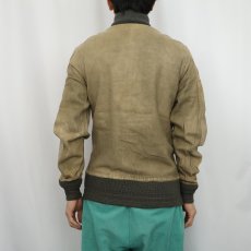 画像3: 〜40's "A-1 TYPE" スエードレザージャケット (3)