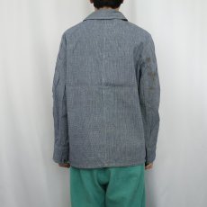 画像3: 〜60's JACKFIELD ピンチェック カバーオール (Canadian Brand) DEAD STOCK SIZE38 (3)