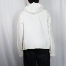 画像4: 40's U.S.NAVY サルベージパーカ "White Twill" M (4)