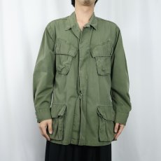 画像2: 60's U.S.ARMY ジャングルファティーグジャケット 3rd MEDIUM (2)