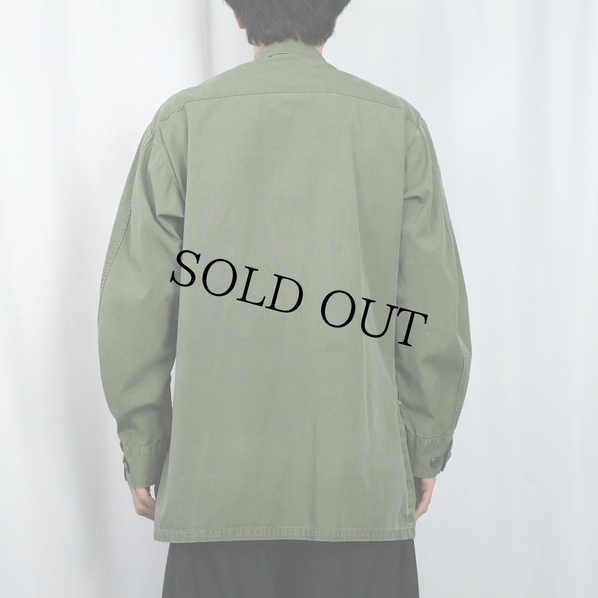 画像3: 60's U.S.ARMY ジャングルファティーグジャケット 3rd MEDIUM (3)