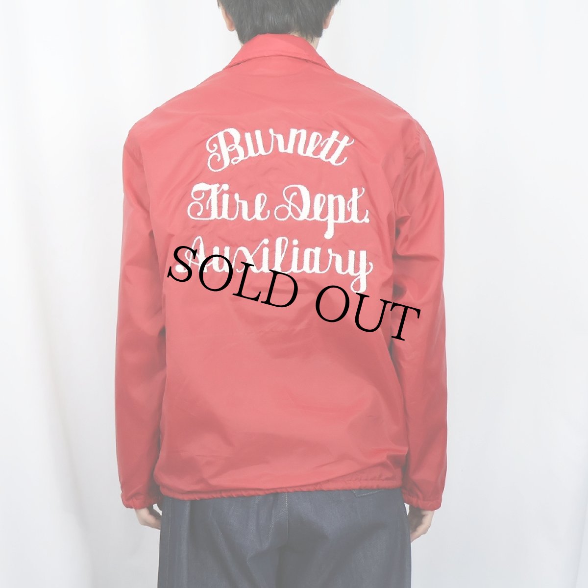 画像4: 70〜80's Pla-Jac by Dunbrooke USA製 チェーン刺繍 コーチジャケット S (4)