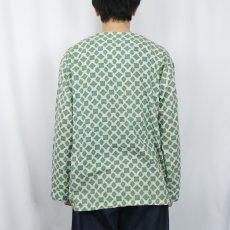 画像3: 70's E&W CUSTOMIZED USA製 総柄 パジャマシャツ L (3)