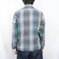 画像3: 80's McGREGOR チェック柄 ヘビーネルシャツ 15-M-15 1/2 (3)