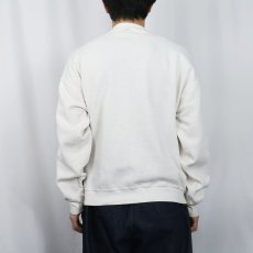 画像3: 90's USA製 "WINE STAINS" プリントスウェット XL (3)