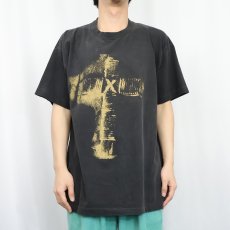 画像3: 90's SUGAR USA製 "File Under Easy Listening" ロックバンドプリントTシャツ BLACK XL (3)