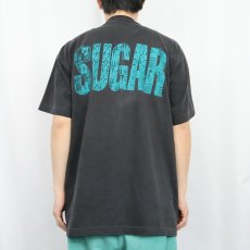 画像4: 90's SUGAR USA製 "File Under Easy Listening" ロックバンドプリントTシャツ BLACK XL (4)
