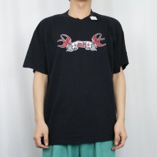 画像2: ANTI HERO SKATEBOADS ロゴプリントTシャツ BLACK (2)