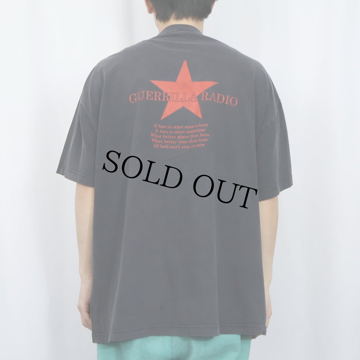 画像4: Rage Against The Machine "Guerrilla Radio" ロックバンド プリントTシャツ BLACK (4)