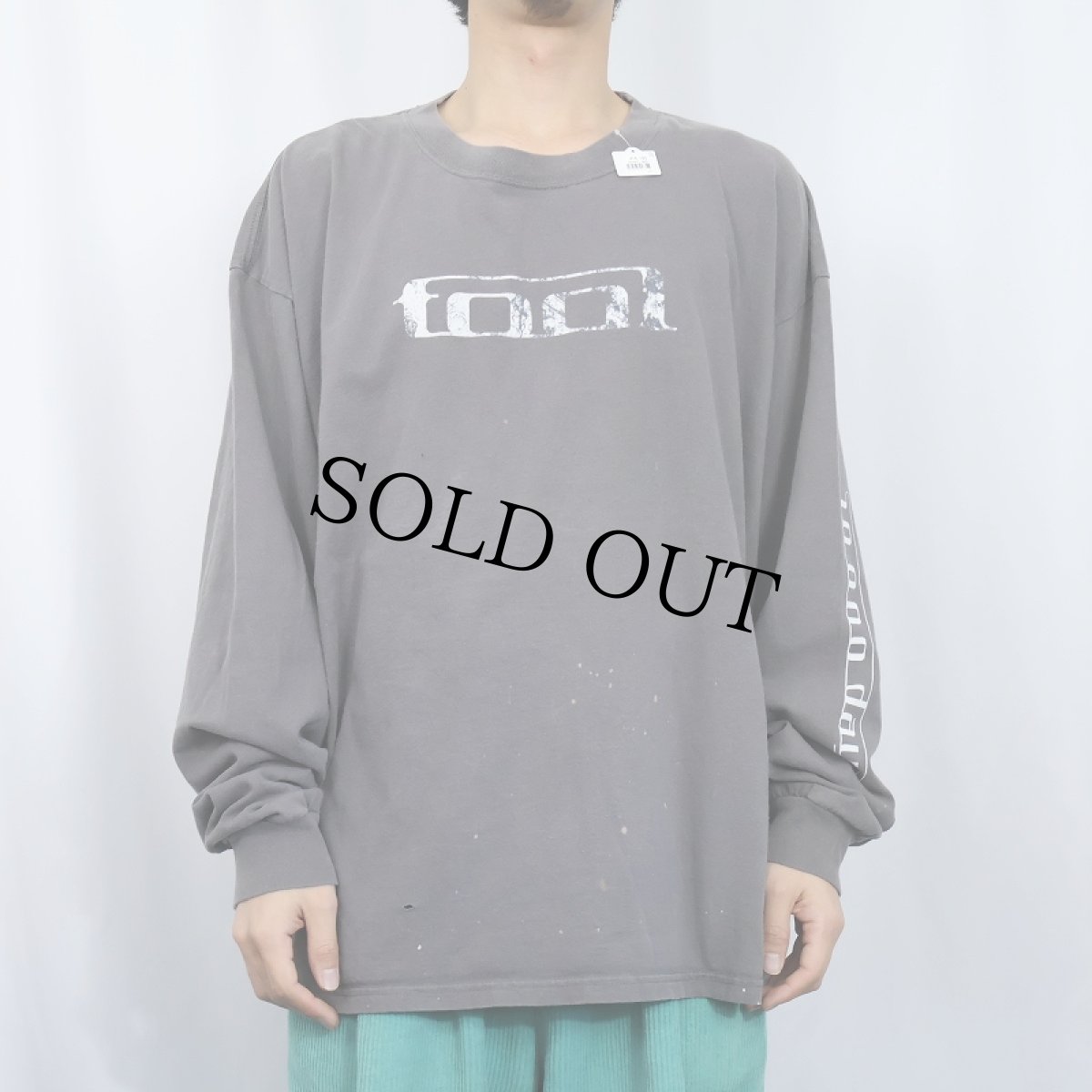 画像3: 2006 TOOL "10000 days tour 2006" ロックバンドツアープリントロンT BLACK 2XL (3)