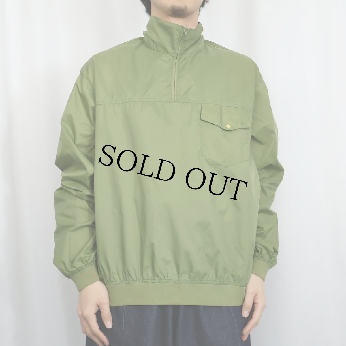 画像2: 60〜70's L.P.G. by McGREGOR USA製 ハーフジップナイロンジャケット L (2)