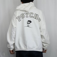 画像4: 90's PSYCHO WEAR プリントスウェットフーディー  (4)