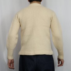 画像3: 50〜60's VARSITY SPORTSWEAR レタードニットカーディガン (3)