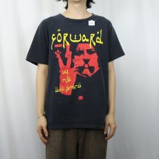 画像2: FORWARD ハードコアパンクバンド プリントTシャツ BLACK M (2)