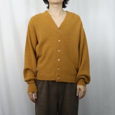 画像2: 〜60's アルパカニットカーディガン  (2)