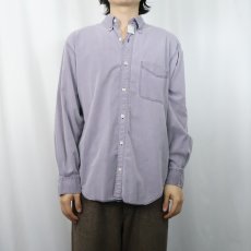 画像2: 90's BANANA REPUBLIC コットンボタンダウンシャツ M (2)