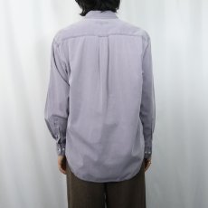 画像3: 90's BANANA REPUBLIC コットンボタンダウンシャツ M (3)
