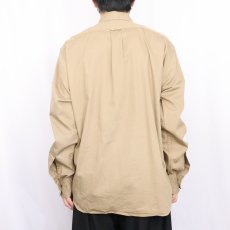 画像3: J.CREW コットンツイル ワークシャツ L (3)