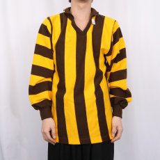 画像2: 80's〜 INTERNATIONAL RANGE AUSTRALIA AUSTRALIA製 ストライプ柄 ラグビーユニフォーム (2)