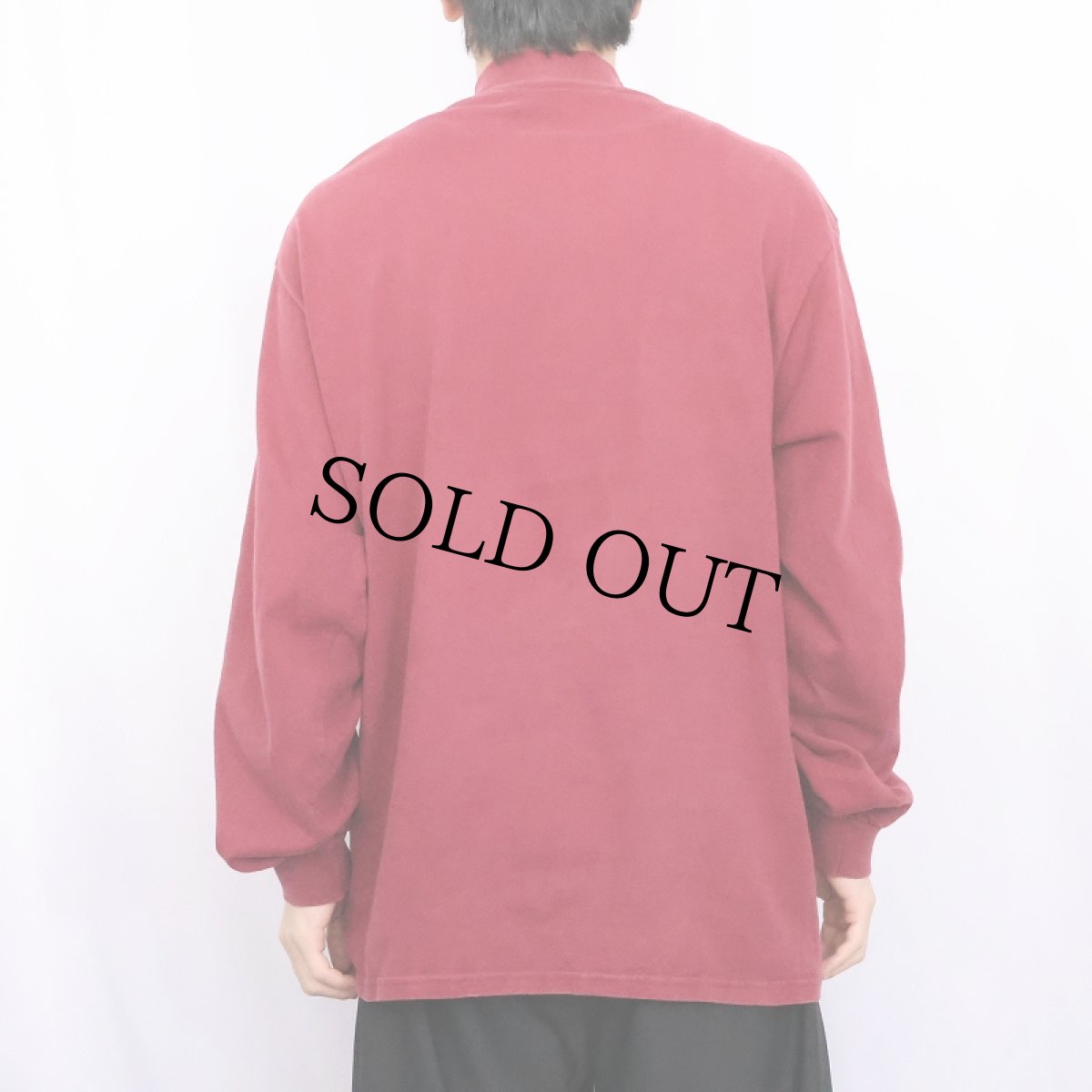 画像3: 〜2000's NIKE USA製 ロゴ刺繍 タートルネックロンT L (3)