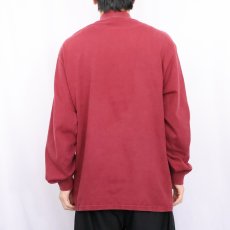 画像3: 〜2000's NIKE USA製 ロゴ刺繍 タートルネックロンT L (3)