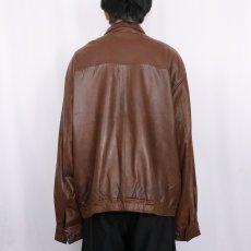 画像3: POLO Ralph Lauren ラムレザー スイングトップ XXL (3)