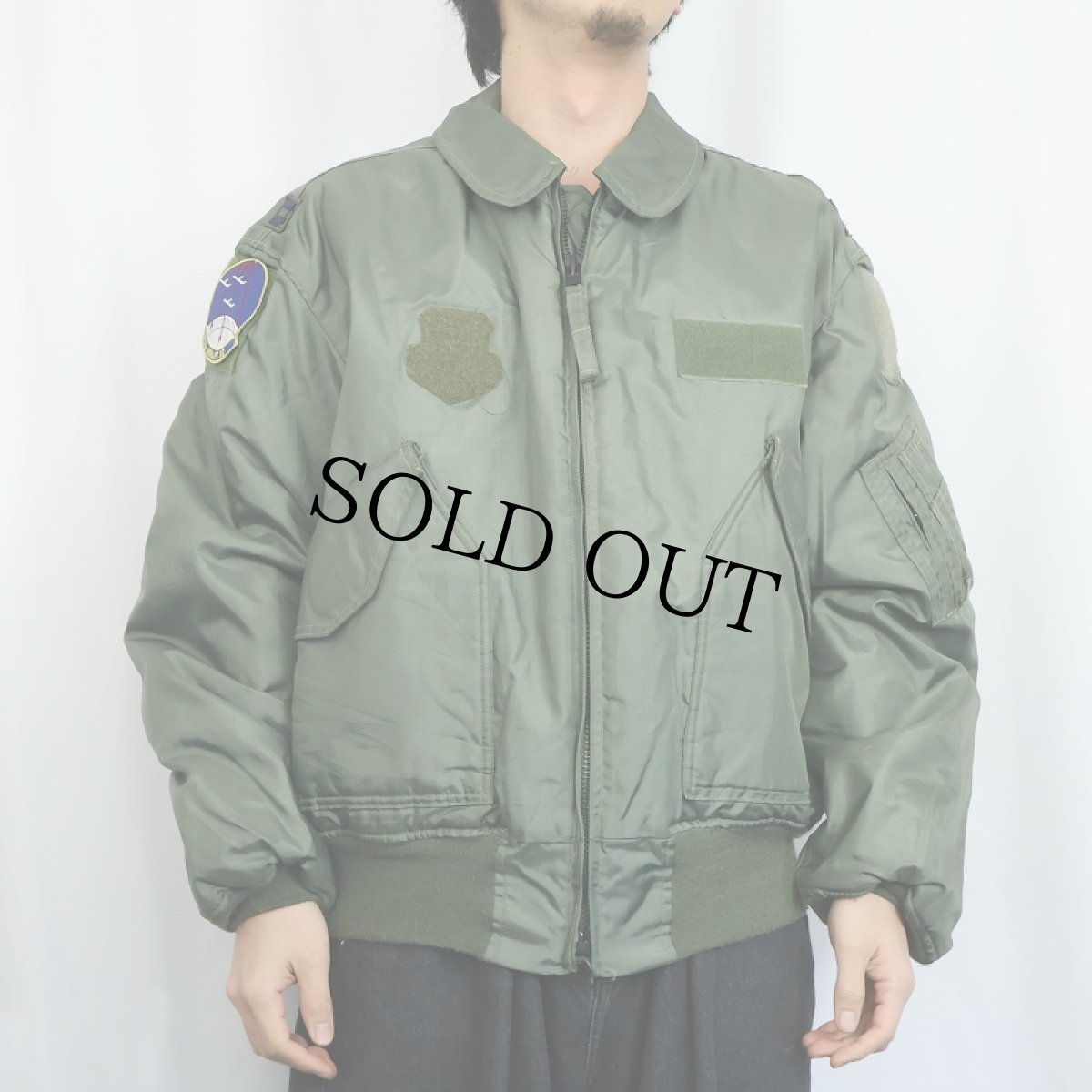 画像2: 2000's U.S.AIR FORCE CWU-45/P フライトジャケット X-LARGE (2)