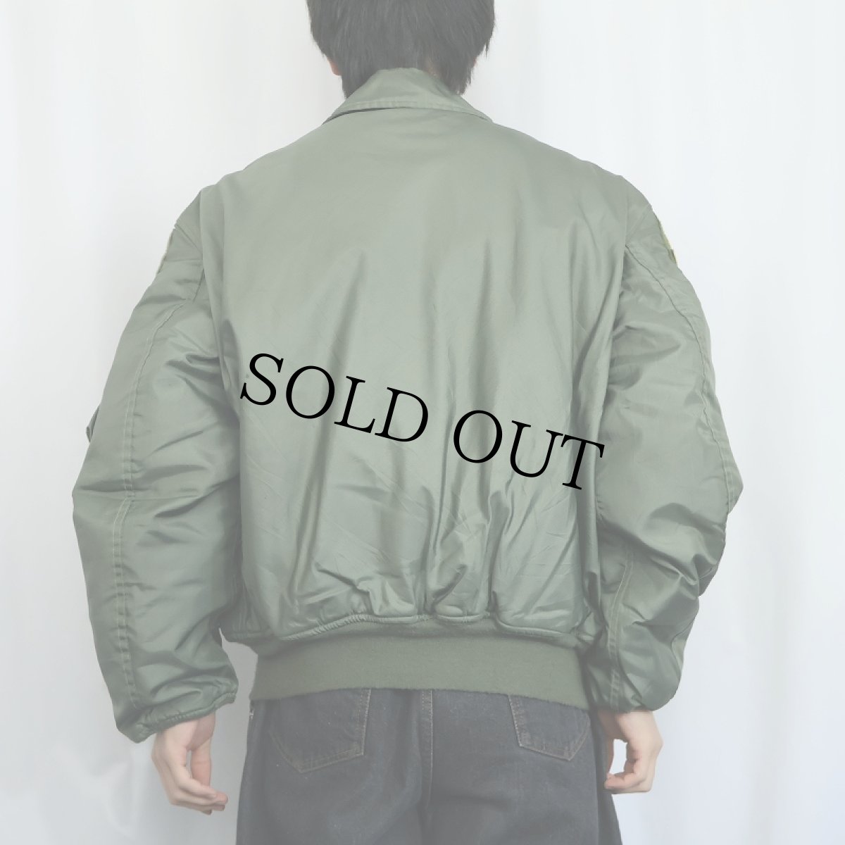 画像3: 2000's U.S.AIR FORCE CWU-45/P フライトジャケット X-LARGE (3)