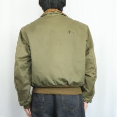画像3: 40's 民間品 B-15 フライトジャケット (3)