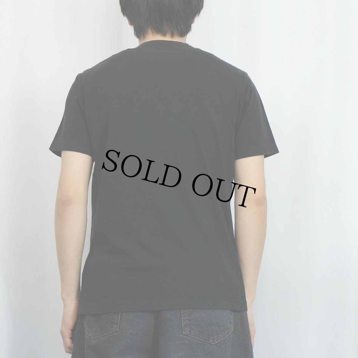 画像3: 90's agnes b. homme PARIS "Point d'Ironie" プリントTシャツ BLACK (3)