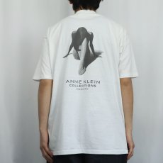 画像4: 90's ANNE KLEIN USA製 "HOSIERY" フォトプリントTシャツ XL (4)