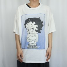 画像2: 90's Betty Boop "Calvin Klein" キャラクター パロディプリントTシャツ XL (2)